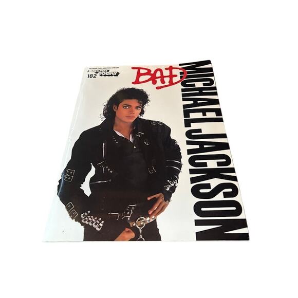 Vintage Michael Jackson songbooks Dangerous / Bad albums for Piano and Organ EZ - Picture 11 of 16